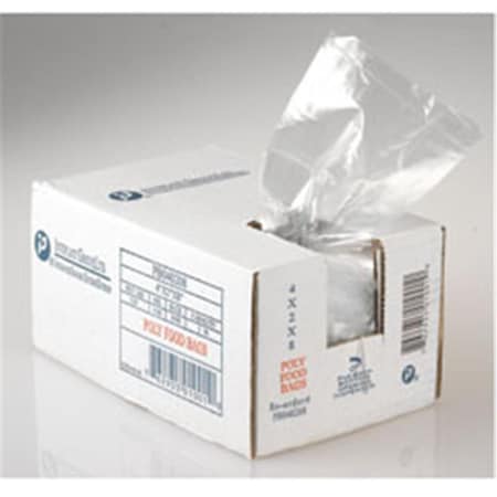 Inteplast Poly Bag 8 in. W x 3 in. G x 20 in. L IN328765